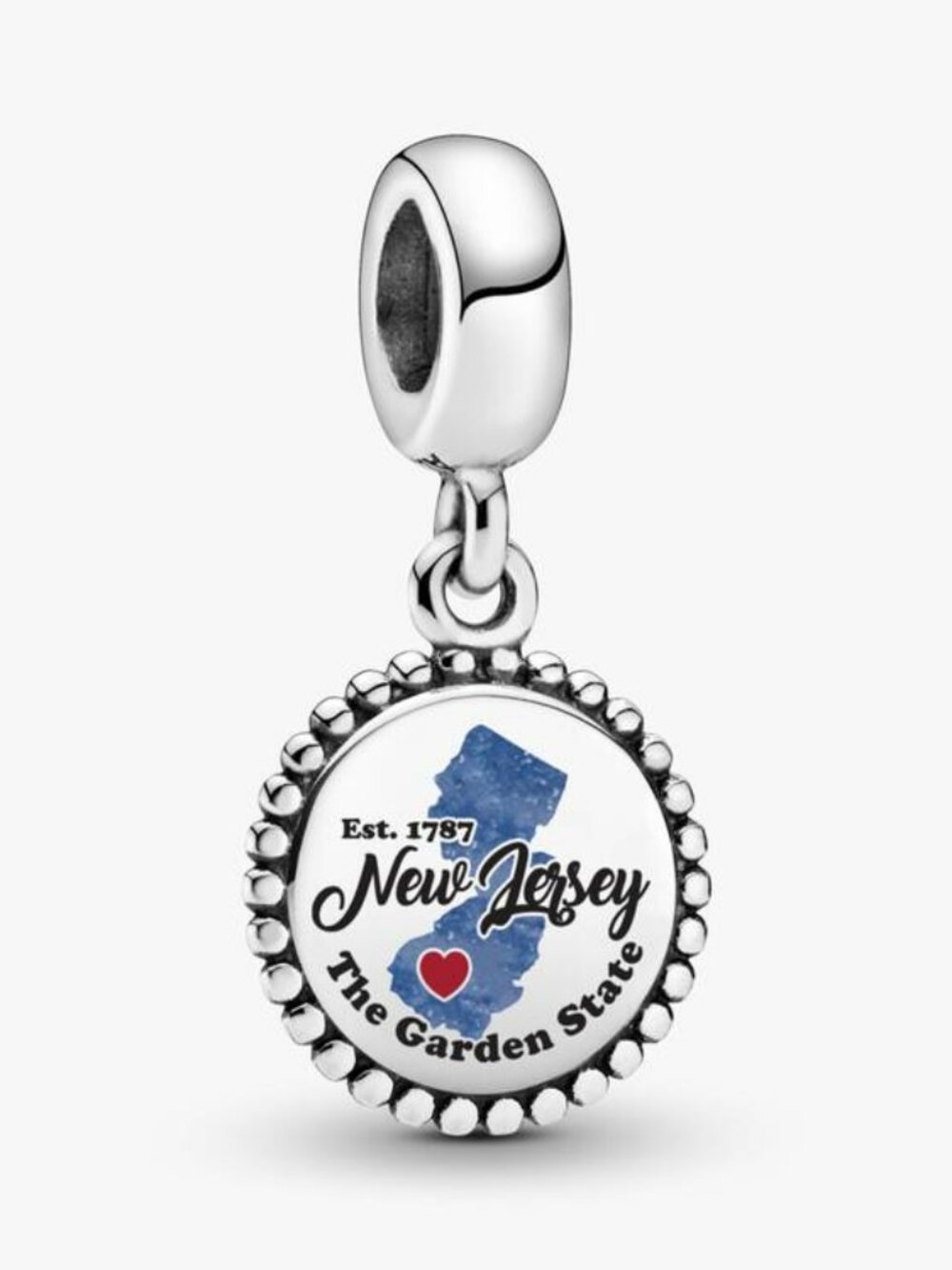 PandoraNJ Map Dangle Charm